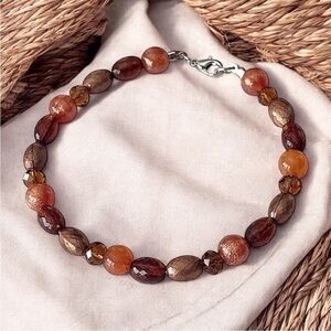 5 For $25💫Boho Autumn Beaded Bracelet